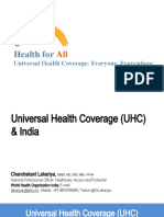 DR Lahariya UHC Oct 2019