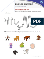 Ficha de Aplicación - La Consonante M