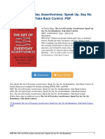 Art Everyday Assertiveness Boundaries Control PDF A1642ea0f