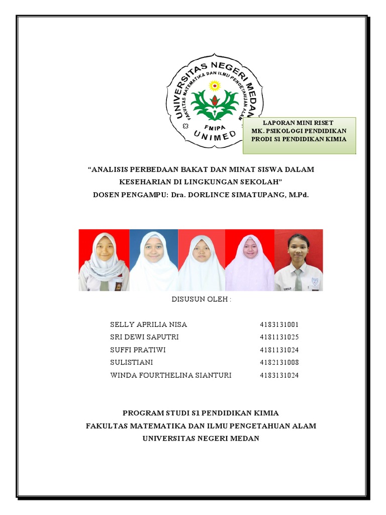Analisis Bakat dan Minat Siswa Sekolah | PDF | Karier & Perkembangan