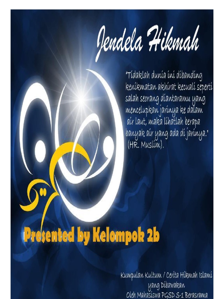 Kumpulan Kultum Jendela Hikmah