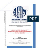 ASTM Selección y Especificación de Recubrimientos