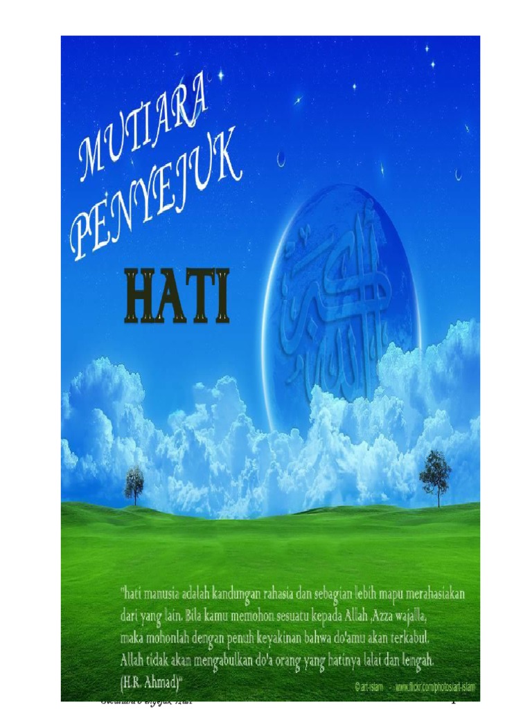 Kumpulan Kultum Mutiara Penyejuk Hati