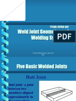 Weld Joint Geometry and Welding Symbols