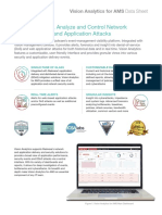 Detect, Analyze and Control Network and Application Attacks: Vision Analytics For AMS Data Sheet