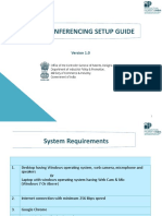 Setup Guide for Video Conferencing