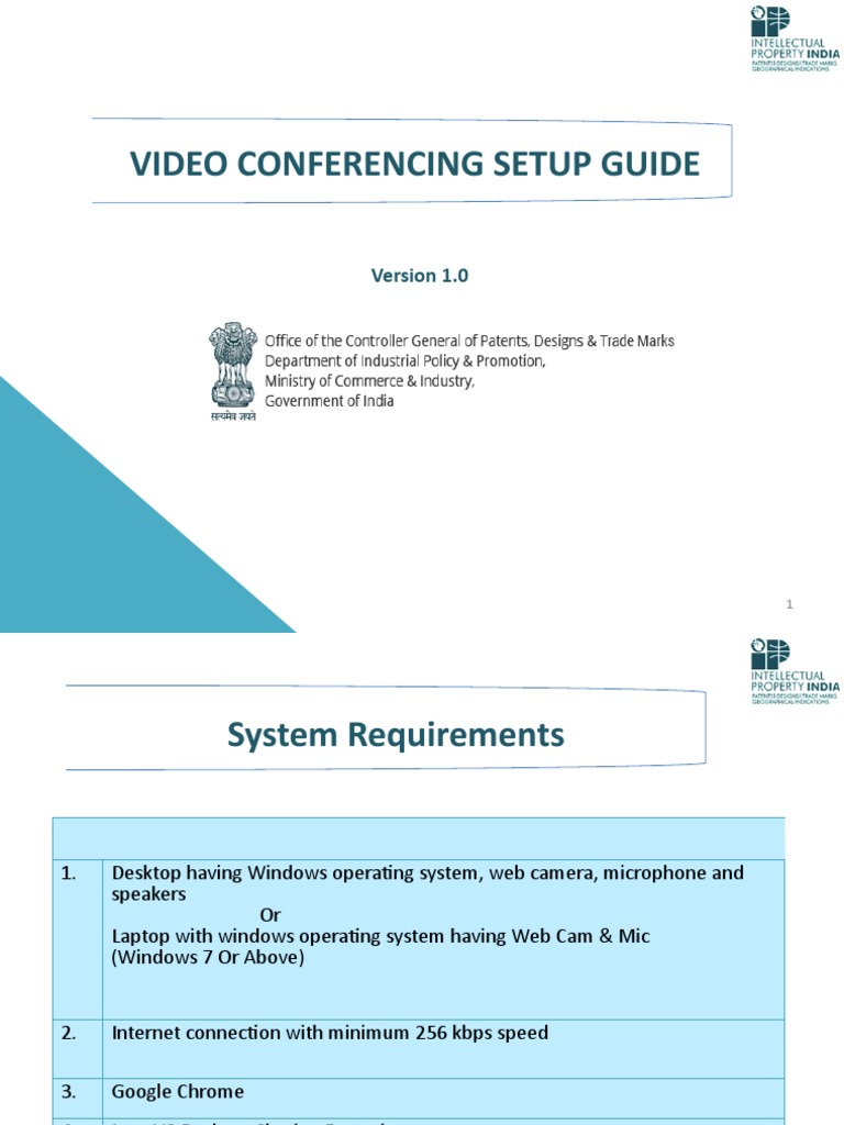 Video Conferencing Setup Guide | PDF | Icon (Computing) | Desktop Computer