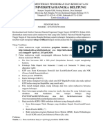 Pengumuman Kelulusan SNMPTN 2020 PDF