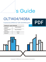 OLT1408A User's Guide (Partner Version) V1