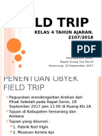 FIELD TRIP 4a Presentasi