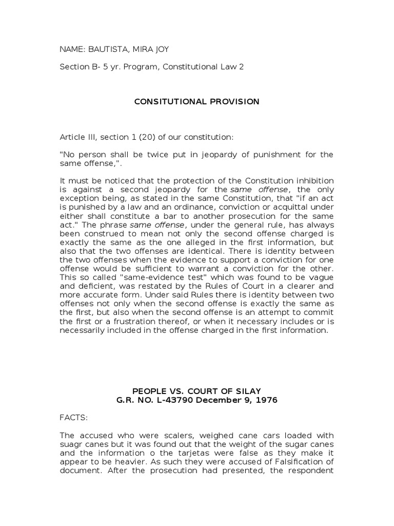 Double Jeopardy PDF Double Jeopardy Prosecutor