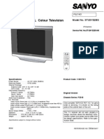 SERVICE MANUAL Colour Television: Model No. ST-29YS2BS
