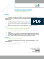 PLAN OPERATIVO INSTITUCIONAL - AJUDUSI