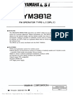 YM3812 Datasheet PDF