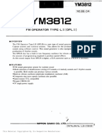 Ym3812 PDF