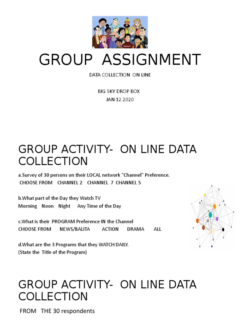 Group Assignment: Data Collection On Line | PDF | Business | Technology ...