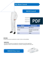 Non Woven Coverall & Shoe Cover