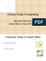 Online Order Forwarding
