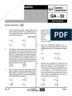 Probability: Number of Questions: 20