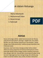 Akhlak Dalam Keluarga