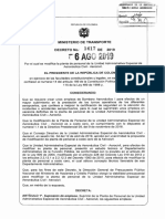 Decreto 1417 Del Agosto 6 de 2019 PDF