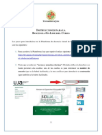 Instrucciones Alumnos para Docencia Online PDF