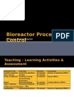 Bio Reactor Process Control