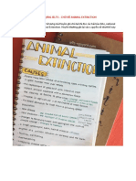 Tu Vung IELTS - Chu de Animal Extinction PDF