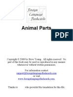 Blank Animal Parts
