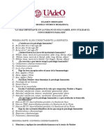 Examen de Humanismo PDF