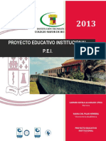 PEI Institución Tecnológica Colegio Mayor de Bolivar PDF