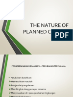 The Nature of Planned Change