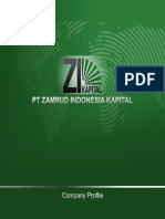 PT Zamrud Indonesia Kapital PT Zamrud Indonesia Kapital: Company Profile Company Profile