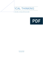 Critical Thinking: in Education, Nursing and Human Rights