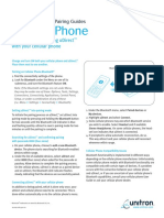 English Udirect Pairingguide Letter Cellularphone