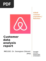 AirBnB Customer Acquisition Report