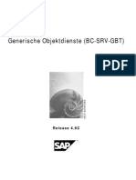 SAP GOS GenerischeObjektdienste