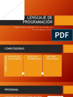 Diapositiva Lenguaje de Programacion
