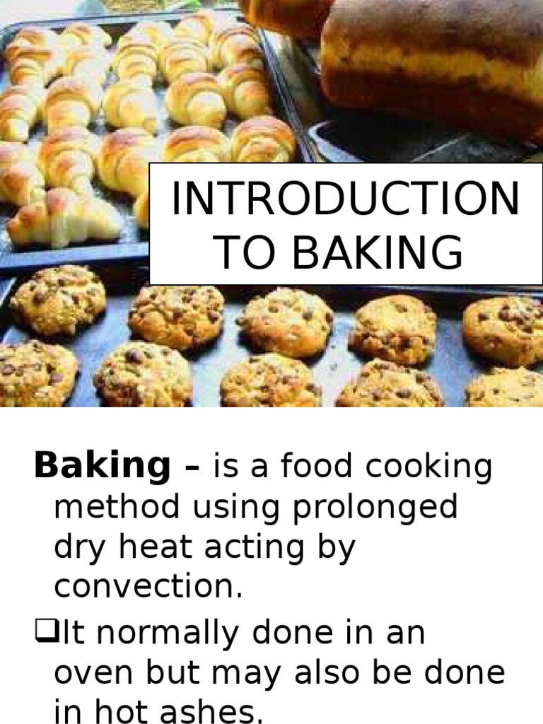 Introduction To Baking PDF Flour Baking