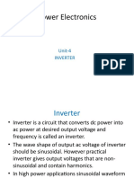 Power Electronics: DC to AC Conversion with Inverters