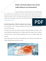 Climate change and COVID-19