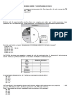 ATIVIDADE DE MATEMÁTICA - Porcentagem