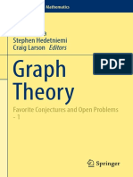 (Problem Books in Mathematics) Ralucca Gera, Stephen Hedetniemi, Craig Larson (eds.) - Graph Theory_ Favorite Conjectures and Open Problems - 1-Springer International Publishing (2016).pdf