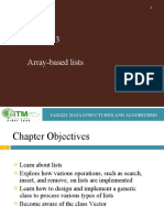 Array-Based Lists: Ias1223 Data Structures and Algorithms