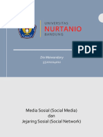 Media Sosial Dan Jejaring Sosial - Universitas Nurtanio - Dio Meiwandany (55201114011)