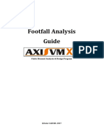 Axisvm Footfall Guide en