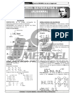 Matrices y Determinantes - Mendel