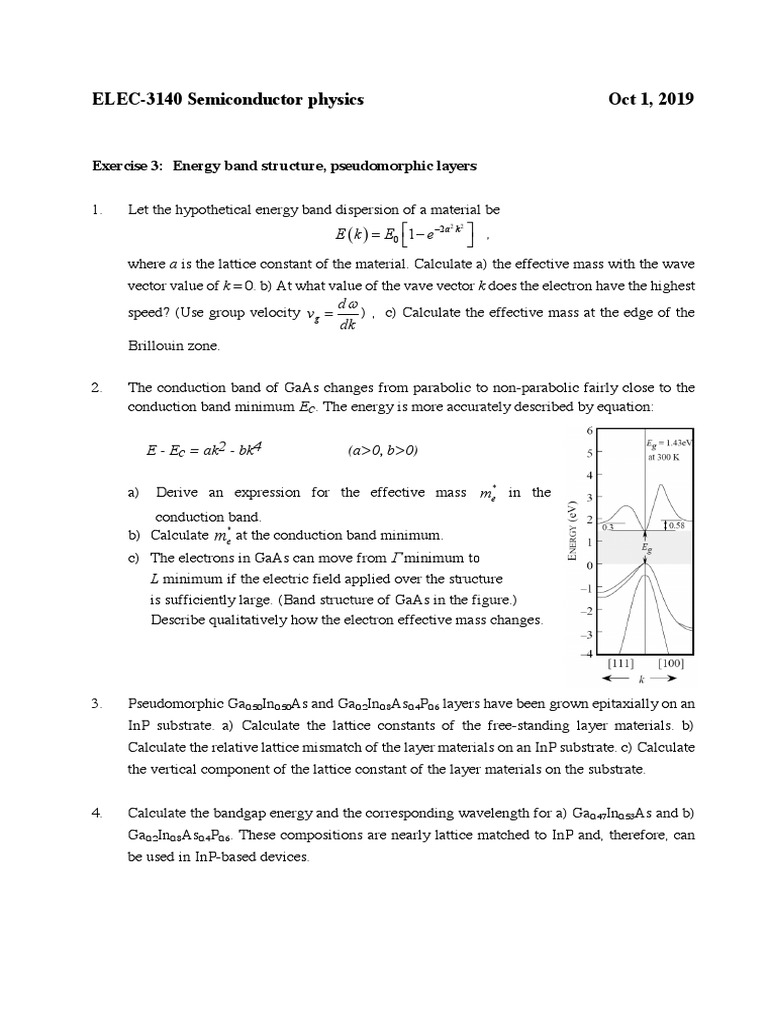 Exercise 3 | PDF | Science & Mathematics