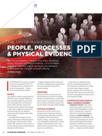 The 7 P's of Marketing: People, Processes & Physical Evidence