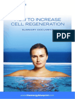 How To Increase Cell Regeneration Summary Document